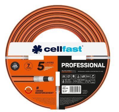 ШЛАНГ ДЛЯ ПОЛИВУ СELLFAST PROFESSIONAL 3/4 - 20м (15-060) 15-060 фото