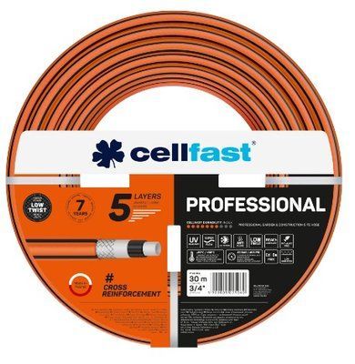 ШЛАНГ ДЛЯ ПОЛИВУ СELLFAST PROFESSIONAL 3/4 - 30м (15-061) 15-061 фото